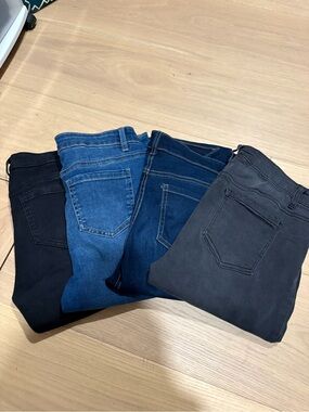 Maternity jeans Four-Pack Bundle